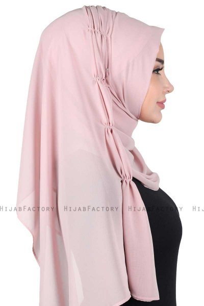 Disa - Altrosa Praktisch Chiffon Hijab