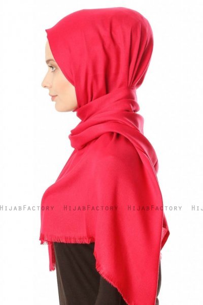 Ece - Cerise Pashmina Hijab