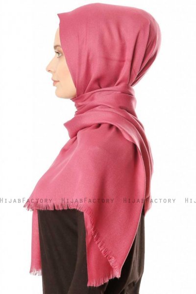 Ece - Dunkelrosa Pashmina Hijab