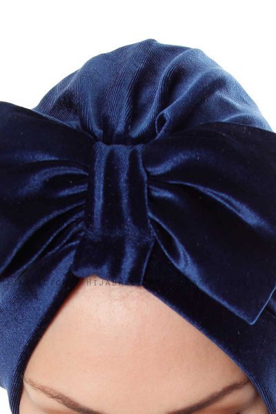 Ekin - Navy Blau Turban