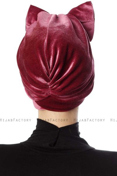 Ekin - Dunkelrosa Turban
