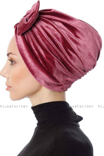 Ekin - Dunkelrosa Turban