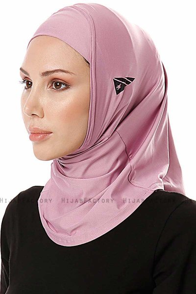 Elif - Lila Sport Hijab - Ecardin
