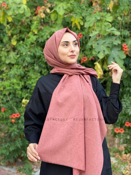 Ermina - Terracotta Baumwolle Hijab - Mirach