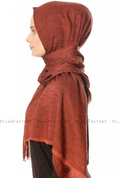 Esana - Ziegelrot Hijab - Madame Polo