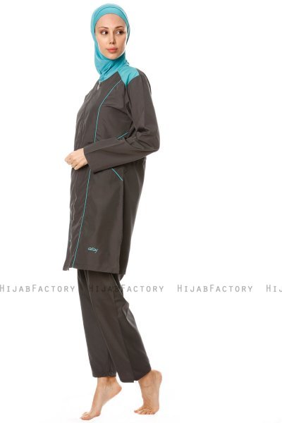 Esila - Anthrazit Burkini - Tesmay
