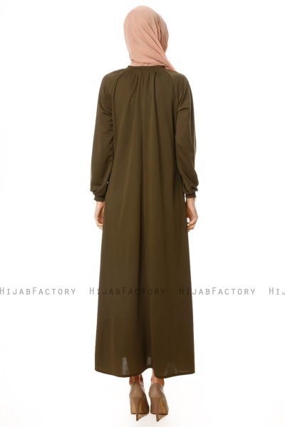 Esra - Khaki Kleid - Miss Halima