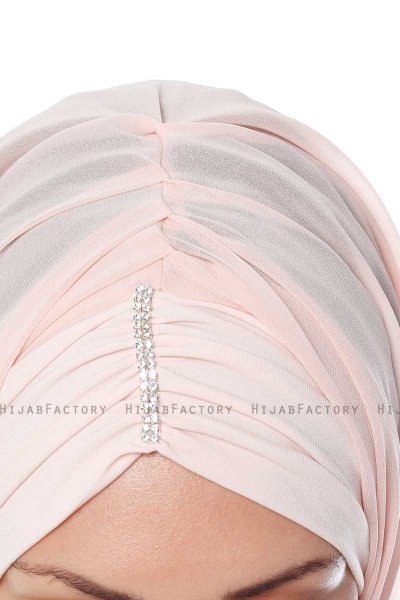 Evren - Altrosa Chiffon Hijab