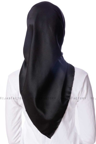Eylul - Schwarz Platz Rayon Hijab