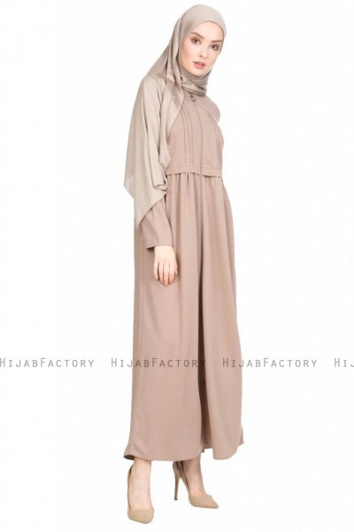 Farah Taupe Modest Abaya Miss Halima 280185d