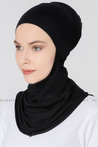 Filiz Svart XL Ninja Hijab Underslöja Ecardin 200701a