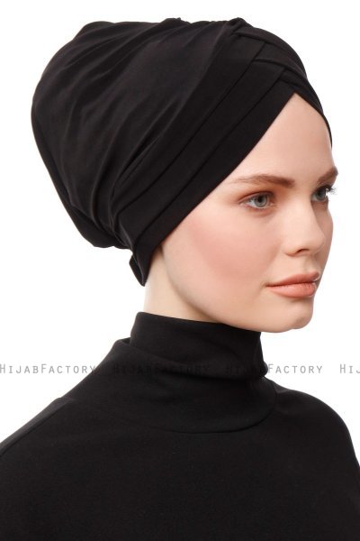 Gamze - Navy Blau Turban