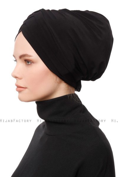 Gamze - Schwarz Turban