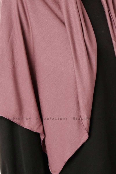 Hande - Helles Lila Baumwolle Hijab - Gülsoy