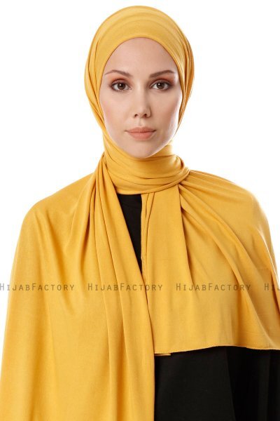 Hande - Pfirsich Baumwolle Hijab - Gülsoy
