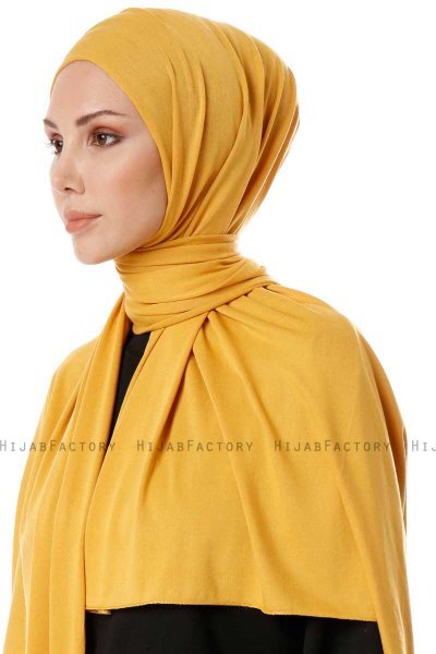 Hande - Pfirsich Baumwolle Hijab - Gülsoy