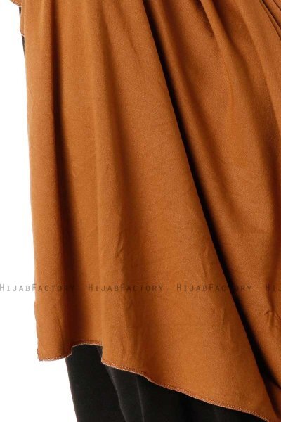 Hande - Senf Baumwolle Hijab - Gülsoy