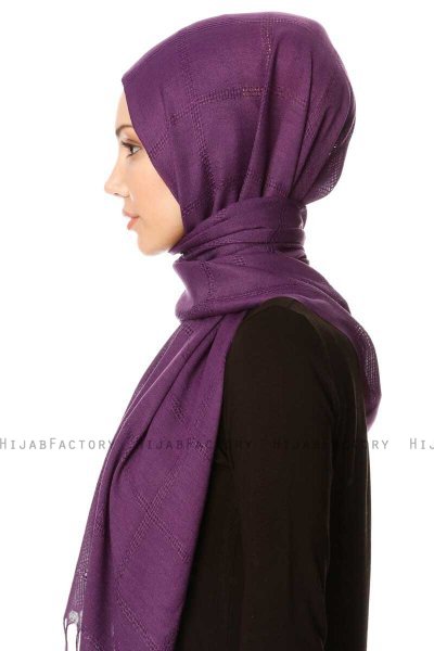 Huriye - Lila Hijab - Özsoy