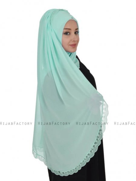 Ida Ljusgrön Praktisk Hijab Ayse Turban 328509a