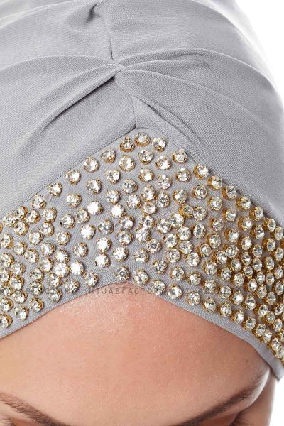 Irmak - Hellgrau Turban