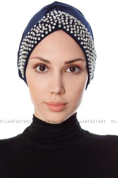 Irmak - Navy Blau Turban