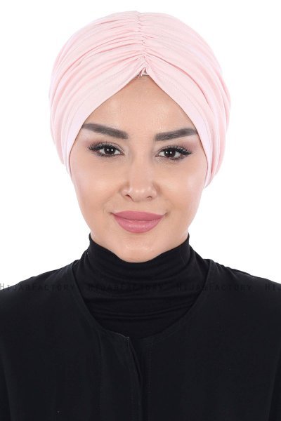 Jill - Altrosa Baumwolle Turban - Ayse Turban