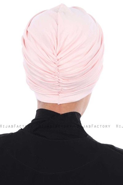 Jill - Altrosa Baumwolle Turban - Ayse Turban
