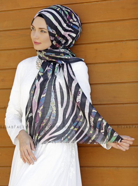 Dounia - Gemustertes Hijab