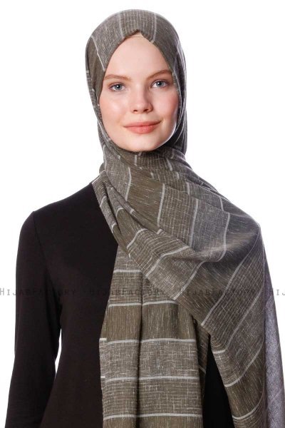 Kiral - Khaki Hijab - Özsoy