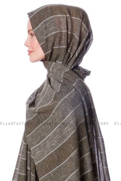 Kiral - Khaki Hijab - Özsoy