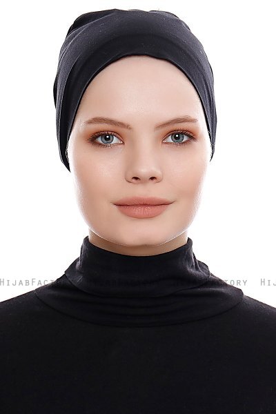 Kiraz - Schwarz Baumwolle XXL Untertuch - Ecardin