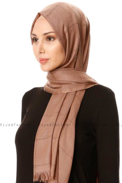 Kutlay - Taupe Hijab - Özsoy