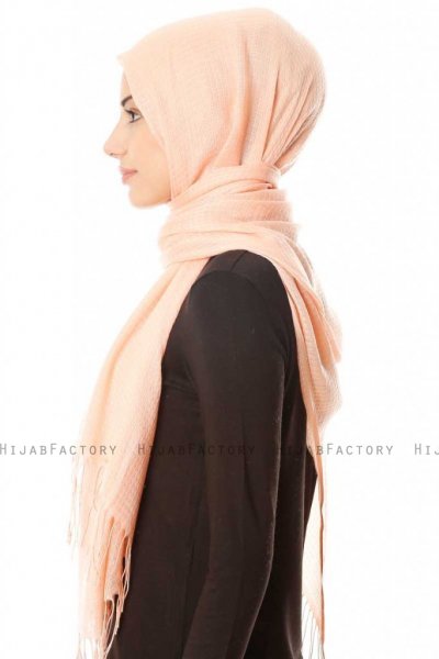 Lunara - Lachsfarbe Hijab - Özsoy