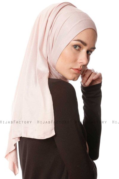 Melek - Altrosa Premium Jersey Hijab - Ecardin