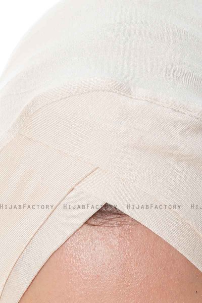 Mia - Leichte Beige One-Piece Al Amira Hijab - Ecardin