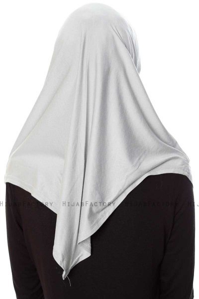 Mia - Hellgrau One-Piece Al Amira Hijab - Ecardin