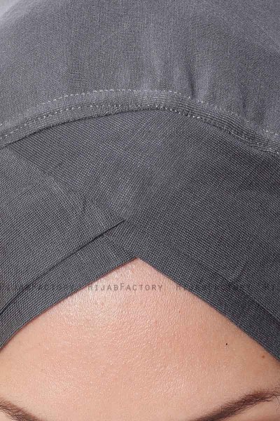 Mia - Dunkelgrau One-Piece Al Amira Hijab - Ecardin