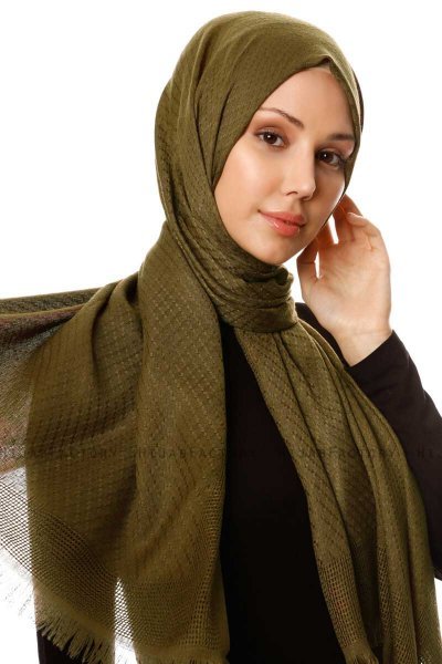 Nalini - Khaki Hijab - Özsoy