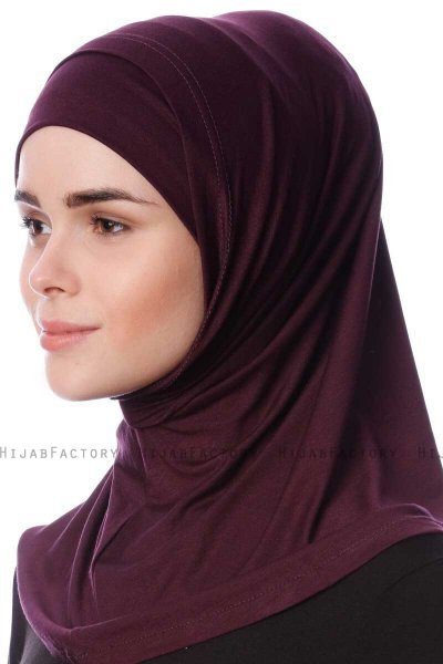 Nehir - Pflaume 2-Piece Al Amira Hijab