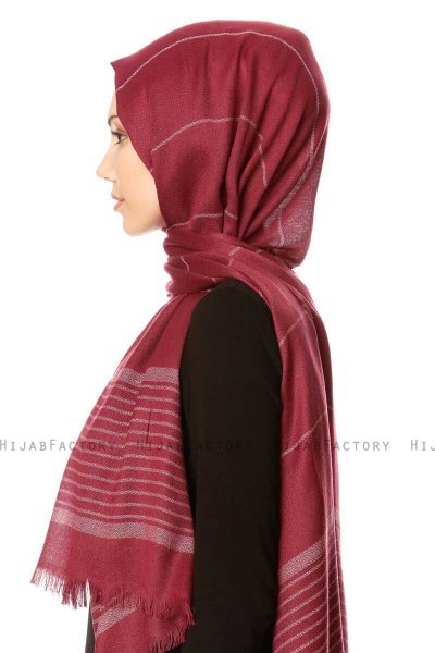 Nihal - Kastanienbraun Hijab - Özsoy