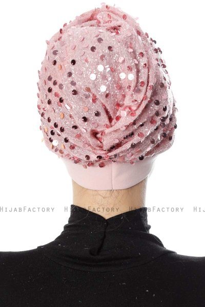 Nurten - Altrosa Turban