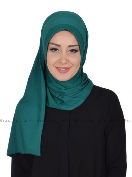 Pia Mörkgrön Praktisk Hijab Ayse Turban 321411a