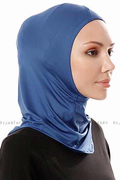 Pinar - Blau Sport Hijab - Ecardin
