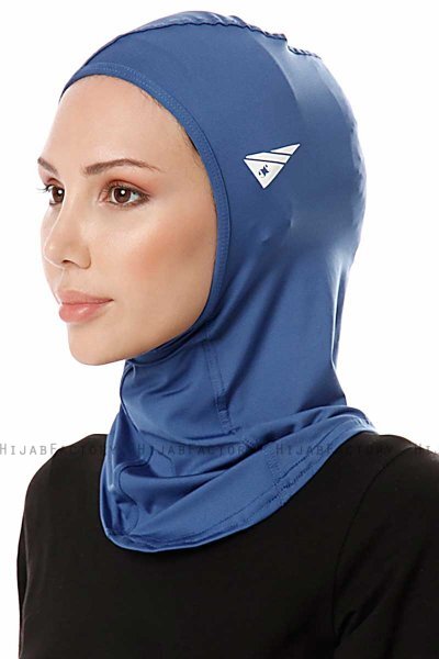 Pinar - Blau Sport Hijab - Ecardin