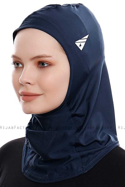 Pinar - Navy Blau Sport Hijab - Ecardin