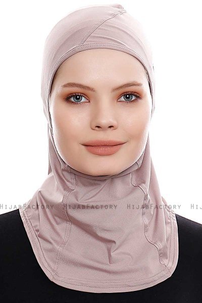 Pinar - Steingrau Sport Hijab - Ecardin