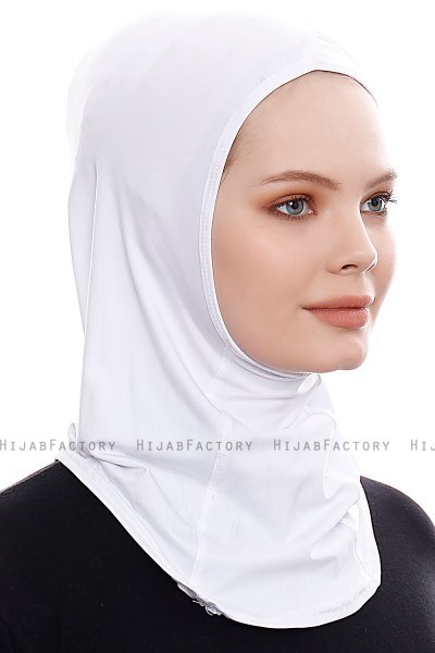 Pinar - Weiß Sport Hijab - Ecardin