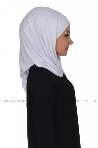 Rebecca - Weiß Baumwolle Turban - Ayse Turban