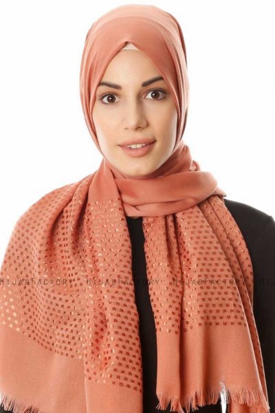 Reyhan - Ziegelrot Hijab - Özsoy