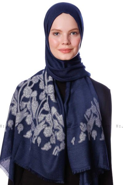 Roshan - Navy Blau Hijab - Özsoy